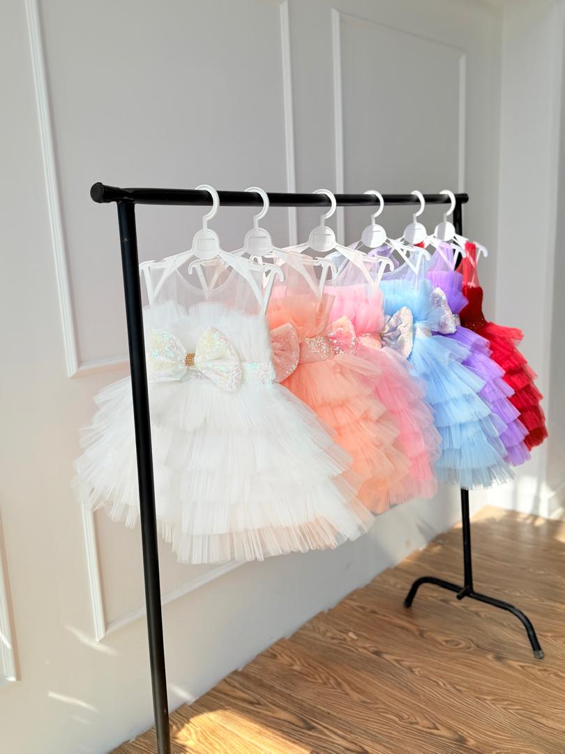 کد ۲۶۲۱ پیراهن عروس طبقه ای