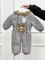 کد ۲۵۵۶ کاپشن سرهمی خالخالی توکرکی - Image 15