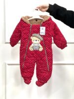 کد ۲۵۵۶ کاپشن سرهمی خالخالی توکرکی - Image 3