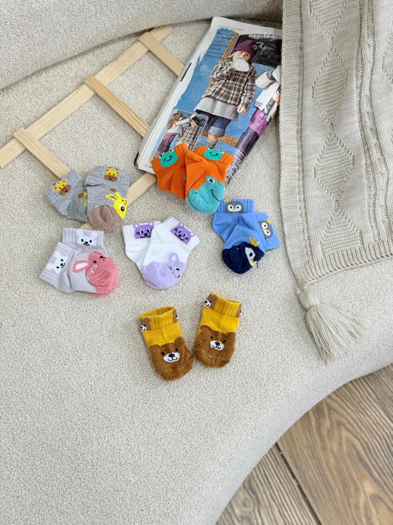 کد 2681 جوراب طرح حیوانات