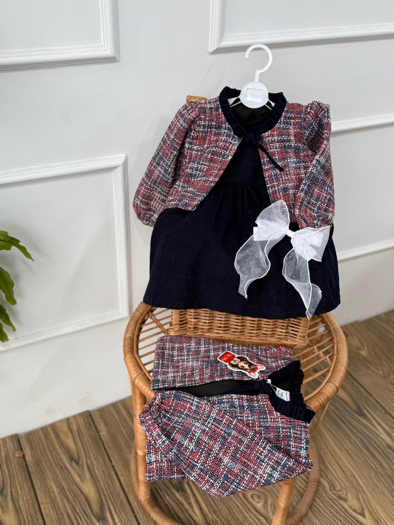 کد2682 کت سارافون سرمه ای