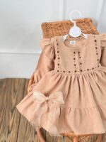 کد ۲۷۰۱ پیراهن طرح روشنک کرم - Image 5