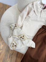 کد ۲۷۲۹ ست سه تیکه هندی سوزندوزی - Image 3