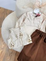 کد ۲۷۲۹ ست سه تیکه هندی سوزندوزی - Image 4