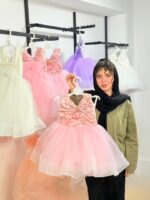 کد ۲۷۳۱ لباس عروس طرح فرشته