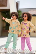 کد ۲۷۳۳ بلوز شلوار کوالا و خرس جنگلی - Image 2