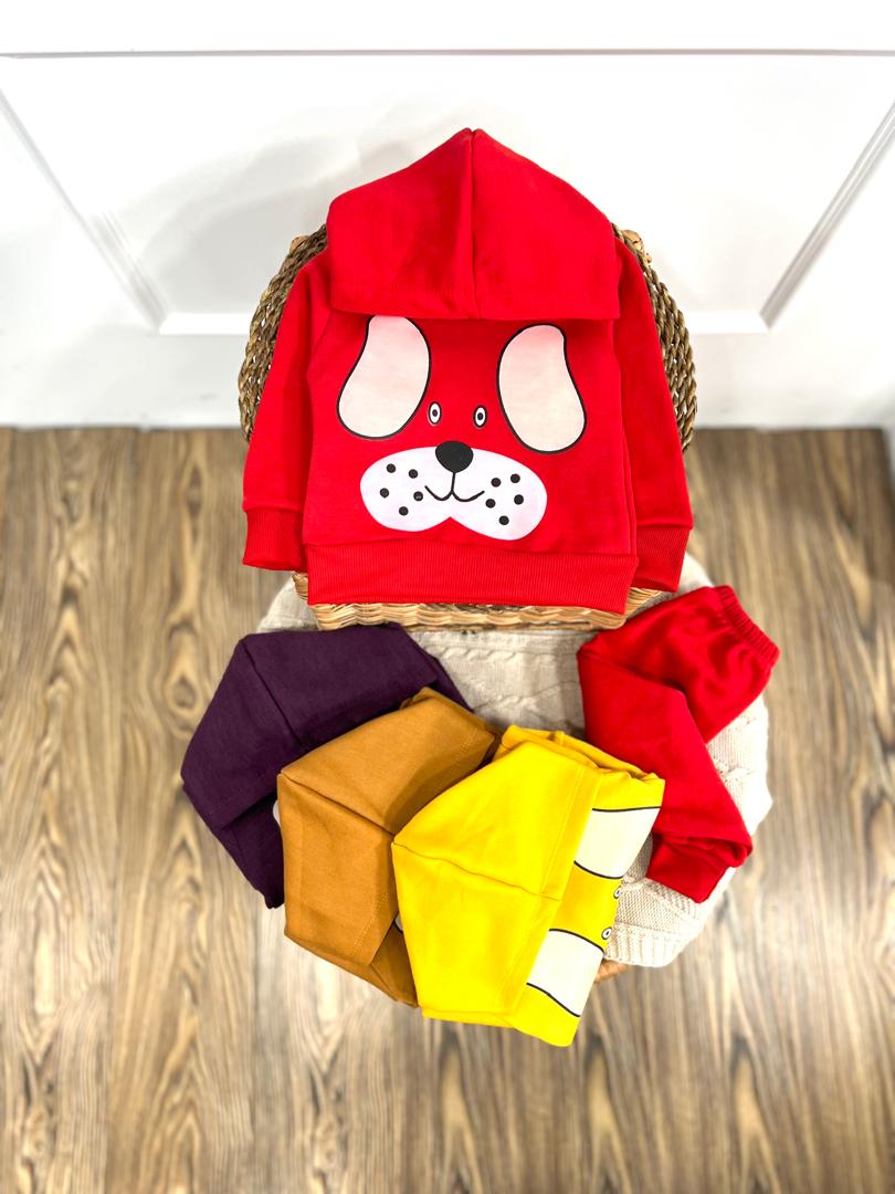 کد ۲۷۳۸ هودی شلوار طرح سگ