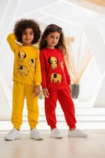 کد 2740 بلوز شلوار فیل گوش سیاه - Image 2