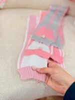 کد 2750 شال و کلاه وارداتی طرح ماکی - Image 4