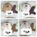کد ۲۷۵۳ شومیز شلوار طرح پاپیون - Image 2