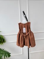 کد ۲۷۵۳ کت موسلین + سارافون کبریتی طرح قلب - Image 5