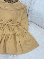 کد ۲۷۵۷ پیراهن یقه گلدوزی طرح مهربان - Image 4