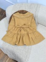 کد ۲۷۵۷ پیراهن یقه گلدوزی طرح مهربان - Image 3