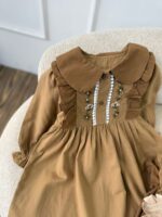 کد ۲۷۶۴ پیراهن گلدوزی طرح چهار فصل - Image 6