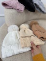 کد ۲۷۶۷ کلاه وارداتی مرواریدی - Image 3
