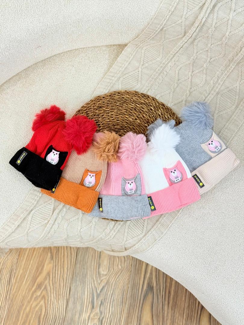 کد ۲۷۷۹ کلاه وارداتی دو پوم پوم