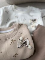 کد ۲۷۸۷ بلوز شلوار کیفیت عالی وارداتی پاپیون نوادا - Image 2