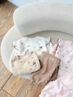 کد ۲۷۸۷ بلوز شلوار کیفیت عالی وارداتی پاپیون نوادا - Image 5