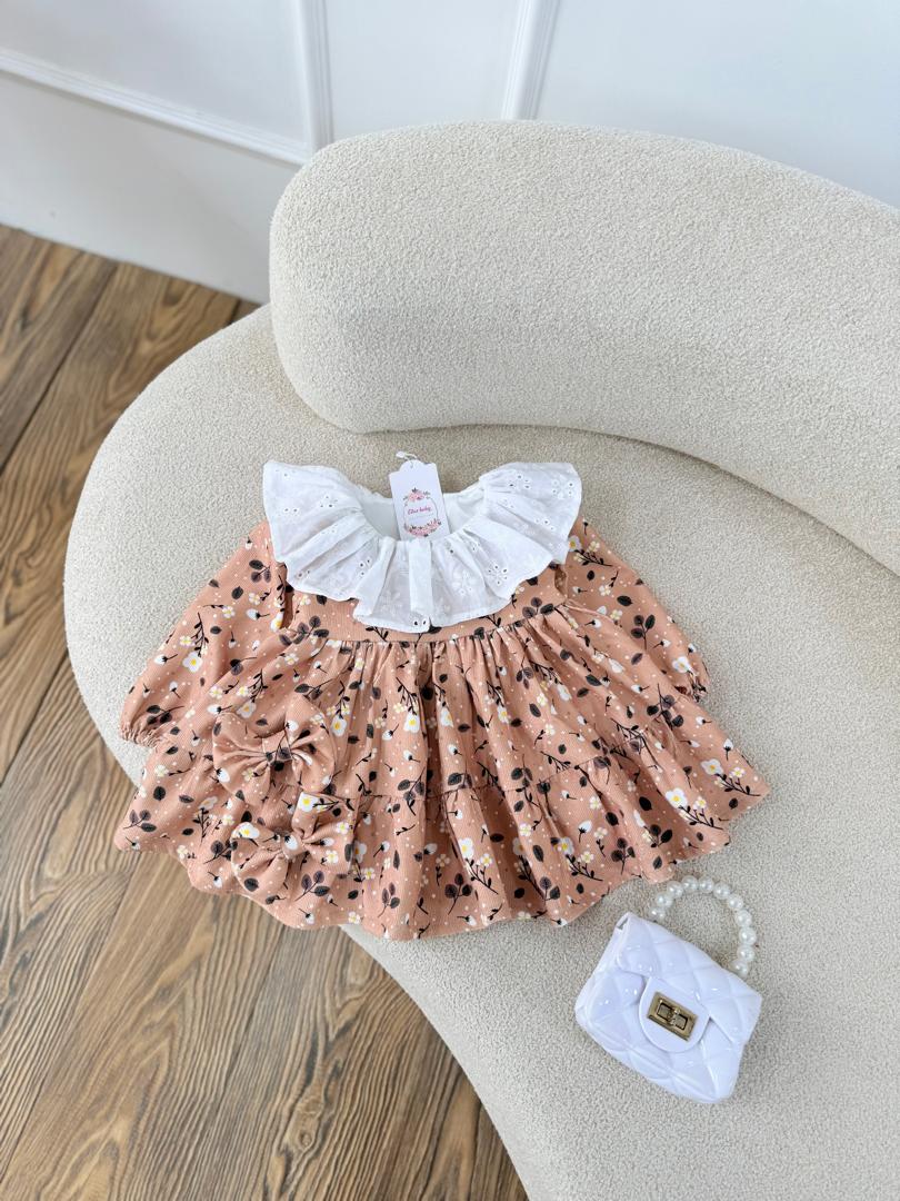 کد ۲۷۸۲ پیراهن کبریتی طرح دار لاوین