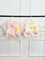 کد ۲۸۰۴ شنل خز وارداتی طرح خرس مهربون