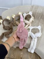 کد ۲۸۰۱ گوش گیر وارداتی طرح خرگوش لپ قرمز - Image 6