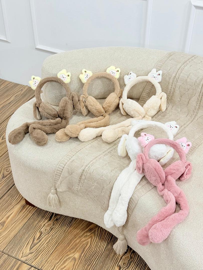 IMG-20251029-WA0022 کد ۲۸۰۱ گوش گیر وارداتی طرح خرگوش لپ قرمز - Image 1