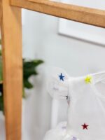 کد ۲۸۰۵ پیراهن سفید با ستاره های رنگی - Image 6