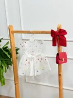 کد ۲۸۰۵ پیراهن سفید با ستاره های رنگی - Image 5