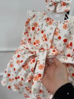 کد ۲۸۰۹ پیراهن نارنجی طرح 17 - Image 2