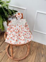 کد ۲۸۰۹ پیراهن نارنجی طرح 17