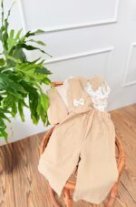 کد ۲۸۱۰ سه تیکه موسلین طرح رعنا - Image 3