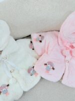 کد ۲۸۱۳ شنل خز وارداتی طرح دختر - Image 3