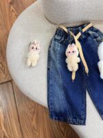 کد 2817 شلوار جین طرح لبوبوی آویزی - Image 4