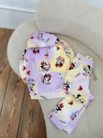 کد 2818 سویشرت شلوار میکی موس جلو بسته - Image 3