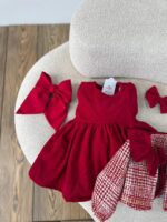 کد 2820 کت سارافون قرمز - Image 5