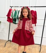 کد 2820 کت سارافون قرمز - Image 2