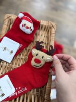 کد 2825 جوراب وارداتی بابانوئل - Image 5