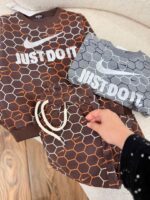 کد ۲۸۲۴ بلوز شلوار JUST DO IT - Image 3