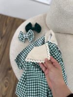 کد 2830 پیراهن طرح رولکس سبز - Image 6