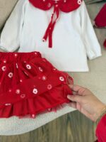 کد 2843 بلوز دامن بابونه یلدایی - Image 6