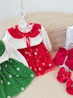 کد 2843 بلوز دامن بابونه یلدایی - Image 2