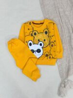 کد ۲۸۴۵ بلوز شلوار خرس عینک مشکی - Image 2