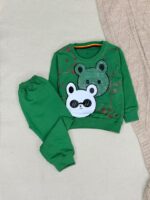 کد ۲۸۴۵ بلوز شلوار خرس عینک مشکی - Image 5