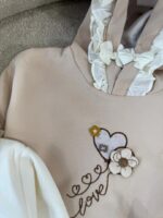 کد ۲۸۶۸ تک بلوز وارداتی طرح تک قلب - Image 5