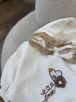 کد ۲۸۶۸ تک بلوز وارداتی طرح تک قلب - Image 2