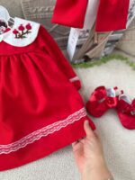 کد ۲۸۴۸ پیراهن طرح انارستان - Image 9