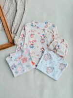 کد ۲۸۵۷ بلوز شلوار چاپی طرح آیلین