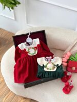 کد ۲۸۵۶ کبریتی جلوگلدوزی طرح ملودی