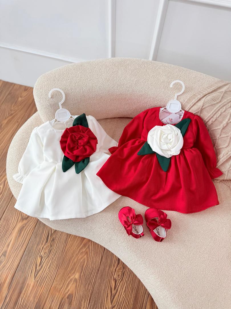 کد ۲۸۵۹ پیراهن طرح گل رز یلدا