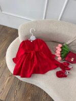 کد ۲۸۵۹ پیراهن طرح گل رز یلدا - Image 5